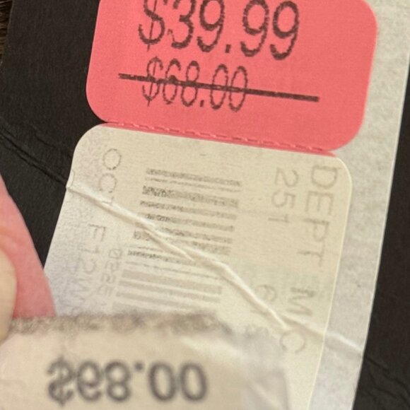 Preston & York Womens Black Cape Poncho Coat Leopard Faux Fur Trim NWT - Picture 11 of 12